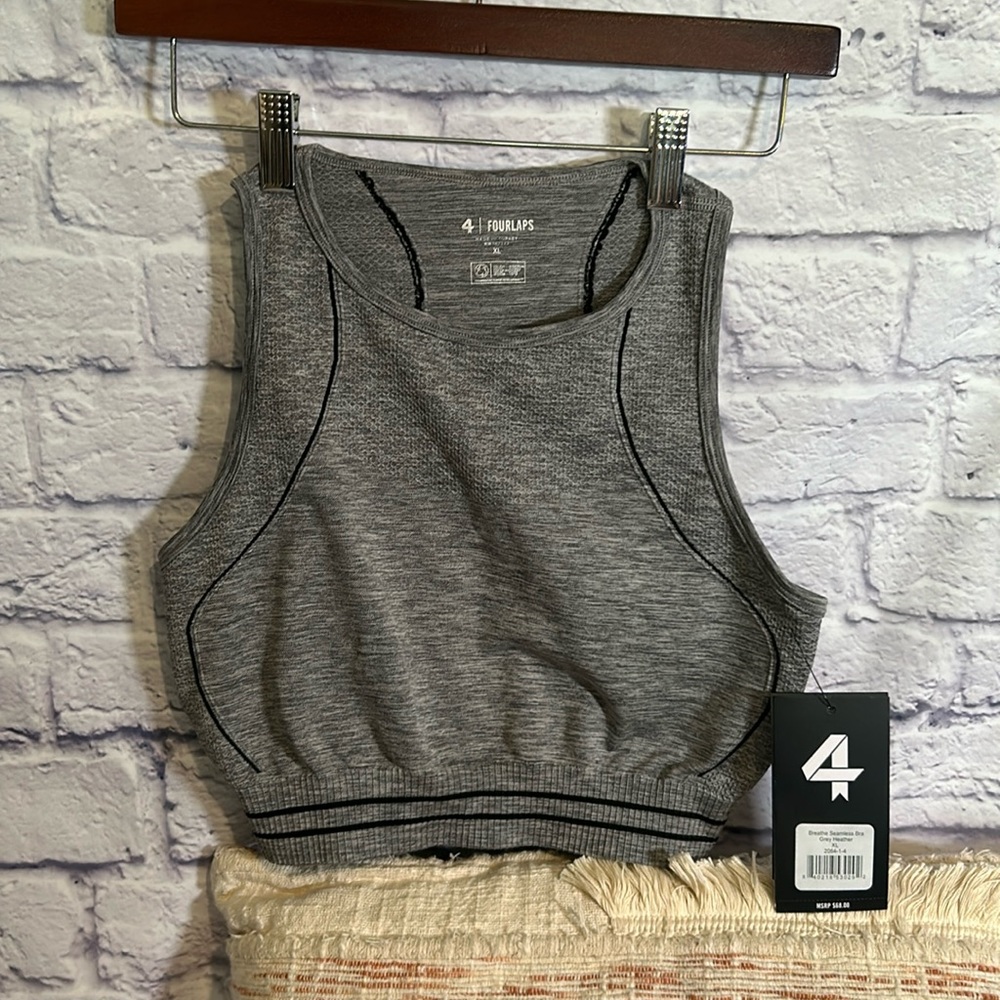 Fourlaps breathe seamless sports bra